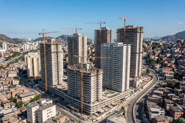 Residential development under construction
